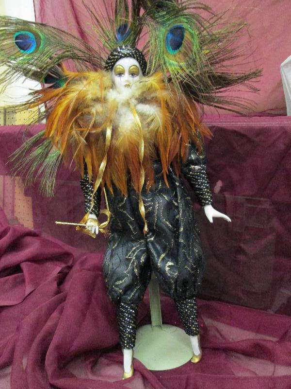 peacock doll