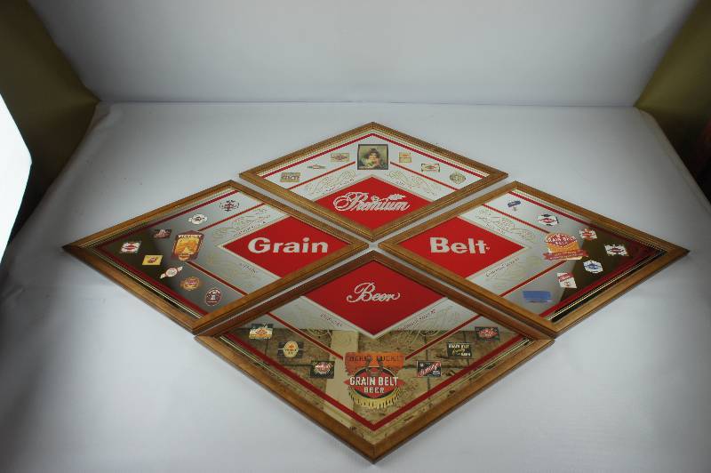 Grain Belt Centennial Mirror Beer Collectibles 441 KBID
