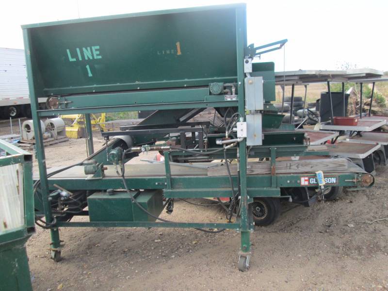 Gleason Hydraulic Flat Filler November Greenhouse Auction KBID