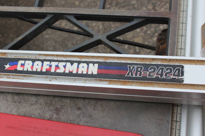 saw craftsman table 9 Table XR Saw Bloomington Craftsman 2424  inch Truck 10