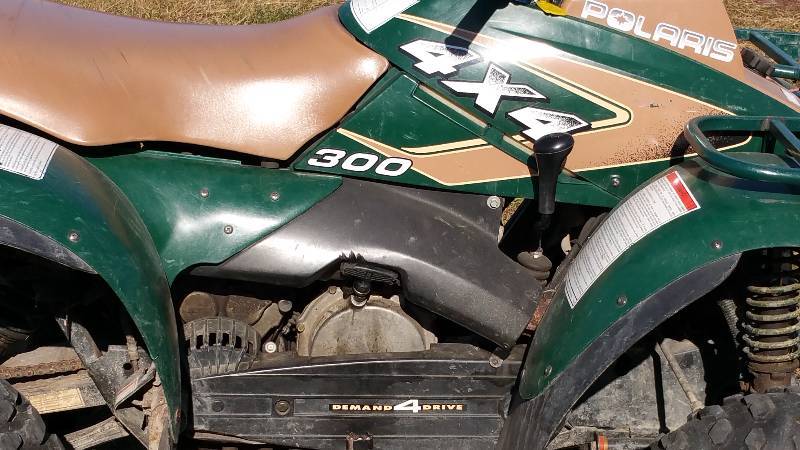 1995 Polaris 300 4x4 Atv Sportsmen Outdoors Recreational Auction K Bid
