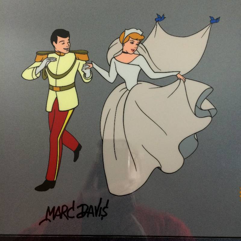 Disney Cinderella Original Limited Edition Serigraph Cel