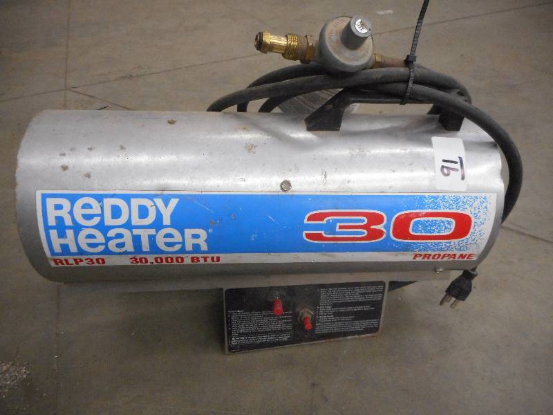 Reddy-Heater RLP30 LP-Gas Heater, 3... | Loretto Equipment #272 | K-BID