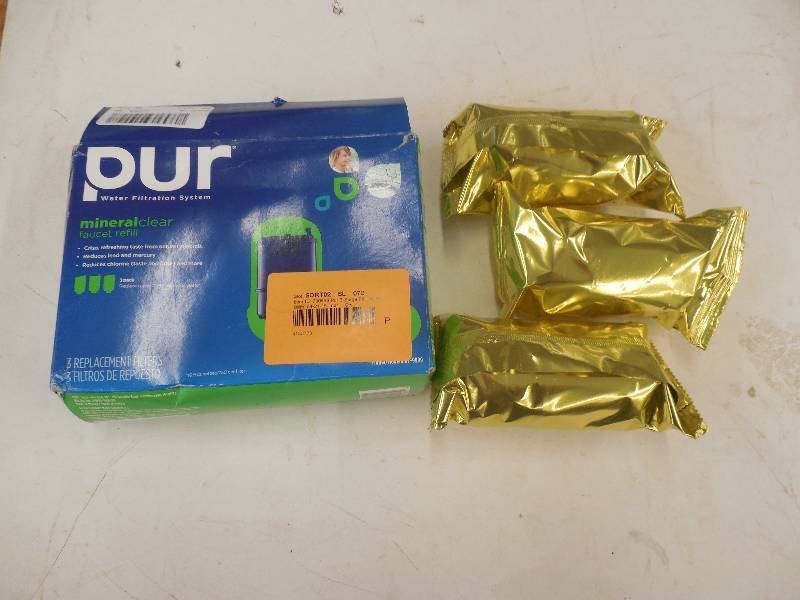 Pur Mineral Clear Faucet Refill 3 Pack General Merchandise