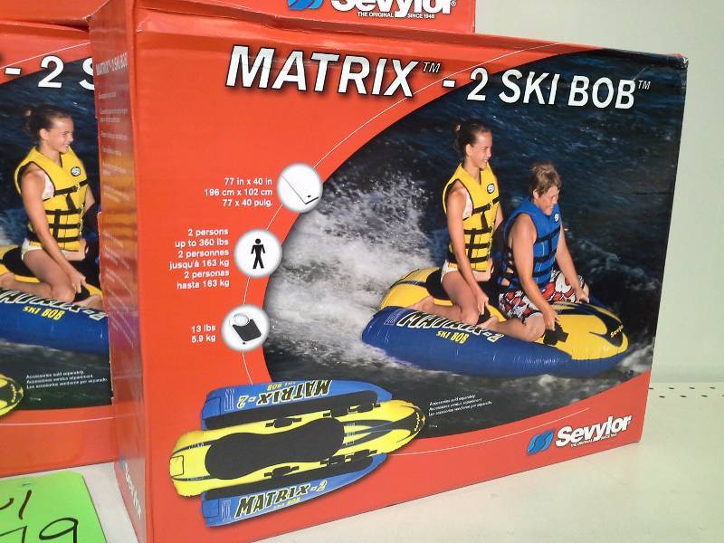 Matrix 2 Ski Bob with Movable Potoons - Three Air Chambers