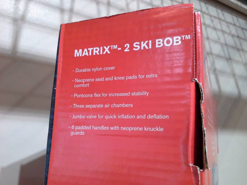 Matrix 2 Ski Bob with Movable Potoons - Three Air Chambers