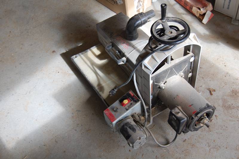 Ryobi WDS 1600 Drum Sander Conveyor Driven Contractors Auction KBID