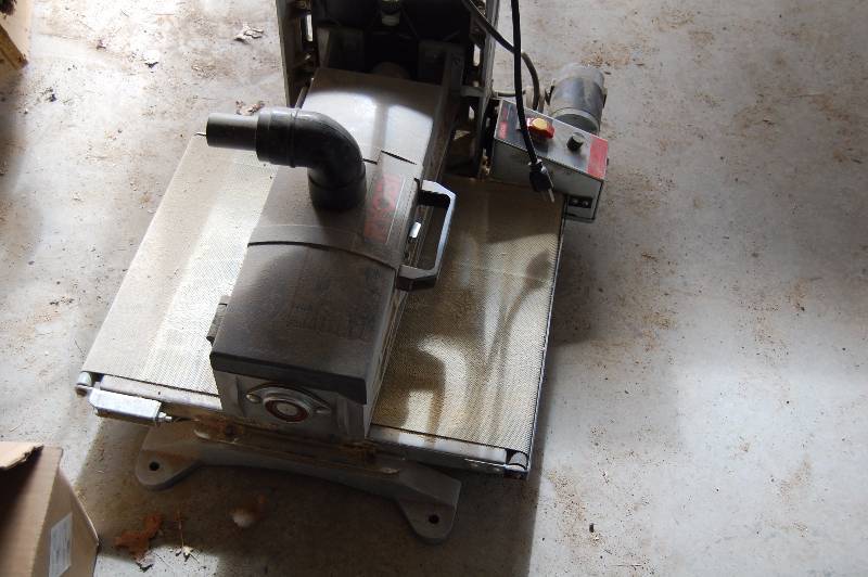 Ryobi WDS 1600 Drum Sander Conveyor Driven Contractors Auction KBID