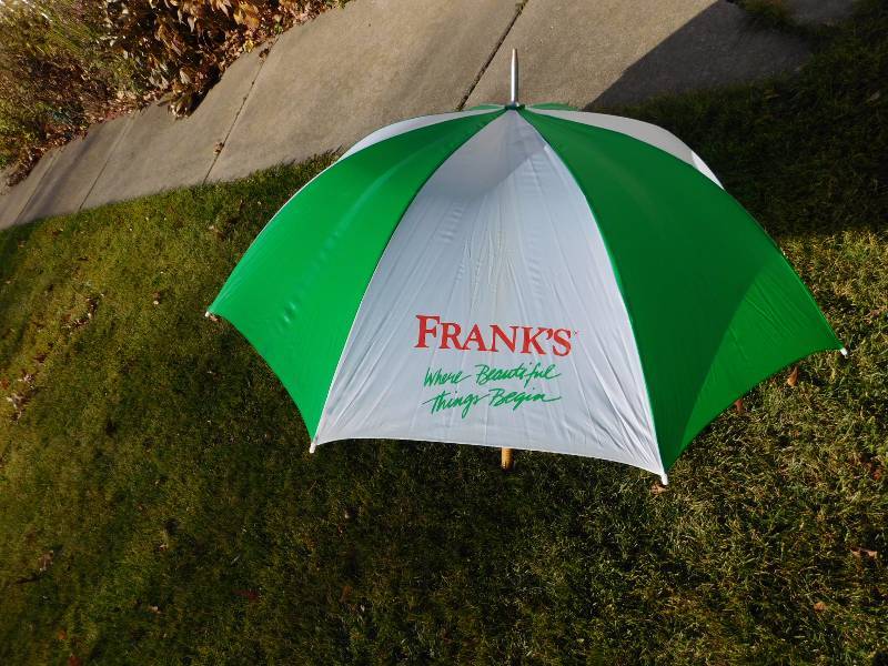 Vintage Franks Nursery And Crafts Umbrella Nos Extra Large Twc Bluemoon Plymouth Furniture Household Tool Auction Part 3 K Bid Vintage Franks Nursery And Crafts Umbrella Nos Extra Large Twc Bluemoon Plymouth Furniture Household Tool Auction Part 3 K Bid