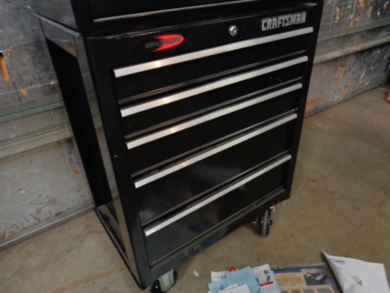 Craftsman Toolbox Set On Wheels Vintage Video Games Tools