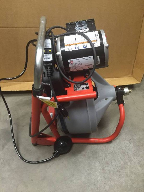 Ridgid K400 Drum Machine with C32 IW Cable Model 52363 KX Real