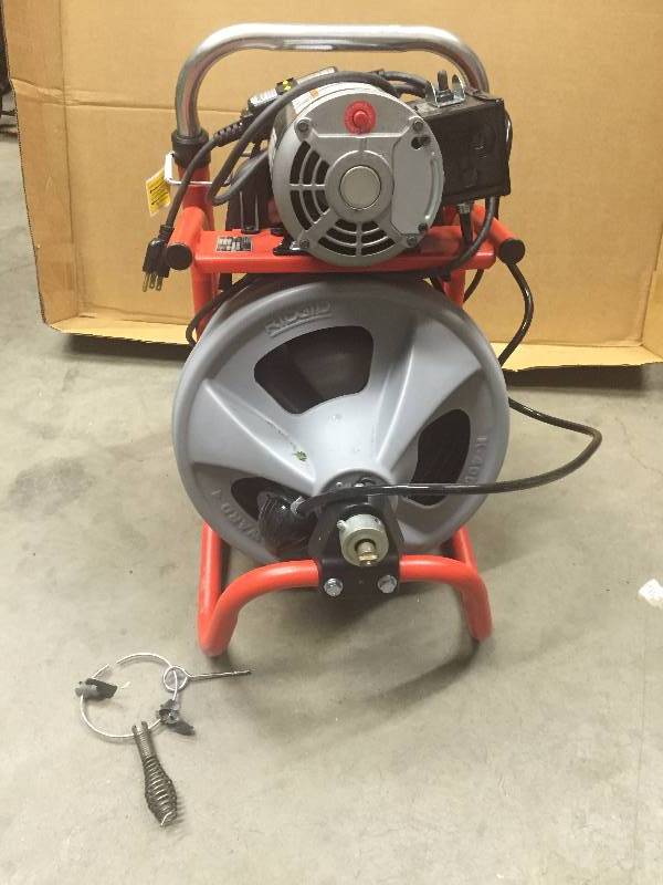 Ridgid K400 Drum Machine with C32 IW Cable Model 52363 KX Real