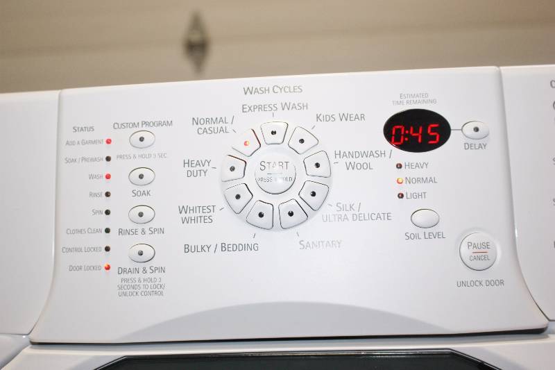 kenmore elite he4t washer dimensions