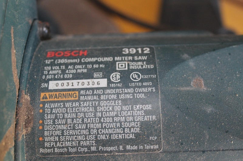 Bosch 3912 12