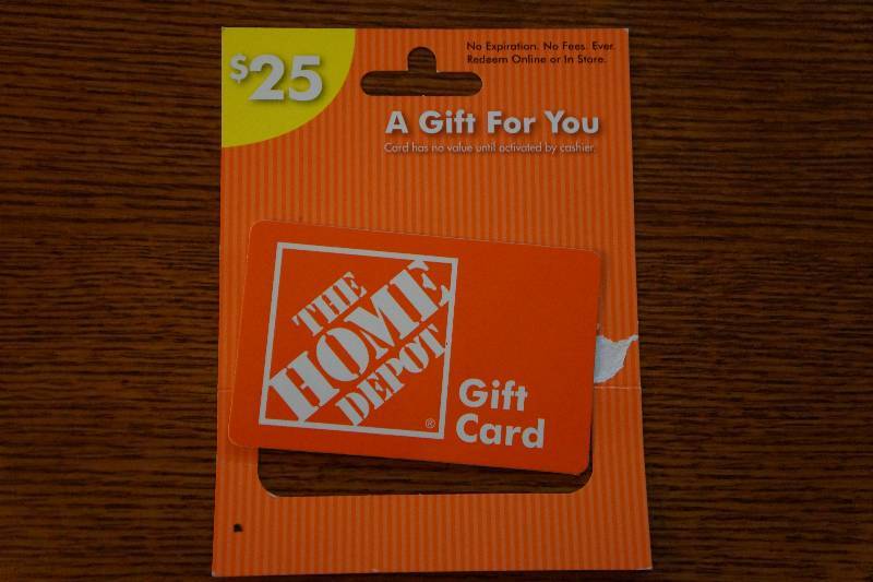 Home Depot $25 Gift Card | Fundraiser for We Are #EthanStrong | K-BID