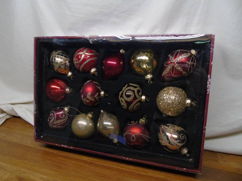 kirkland hand decorated glass ornaments