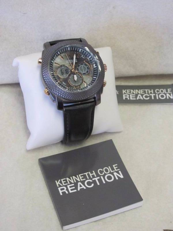 kenneth cole reaction analog digital watch manual