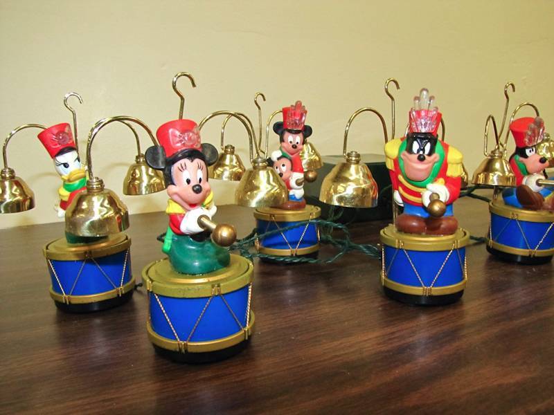 vintage Mickey's Marching band, Mr. Christmas Disney characters band ...