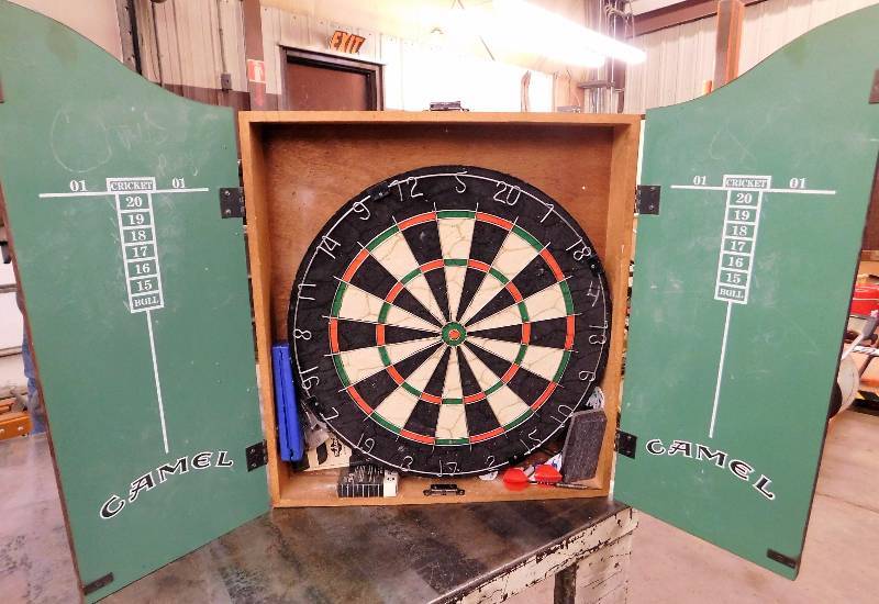 Camel Dart Board HercULift St. Cloud December KBID