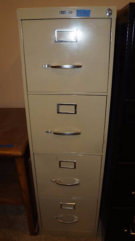 Anderson Hickey 4 Drawer File Cabinet Lockable Tri County