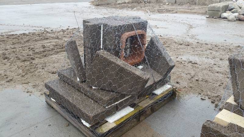 Outdoor Fireplace Kit Realstone Consignment 4 K Bid