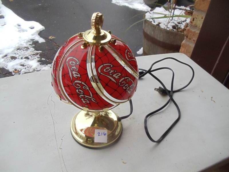 coca cola touch lamp