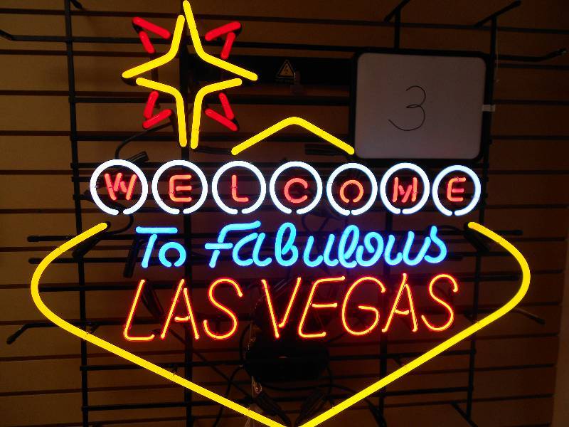 to Las Vegas Neon Sign FMGS Swanson Collection Holiday