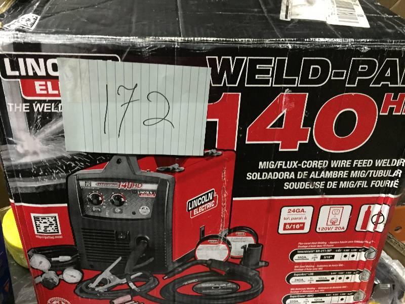 Lincoln Electric Welder Weld pack 140 HD KX Real Deal