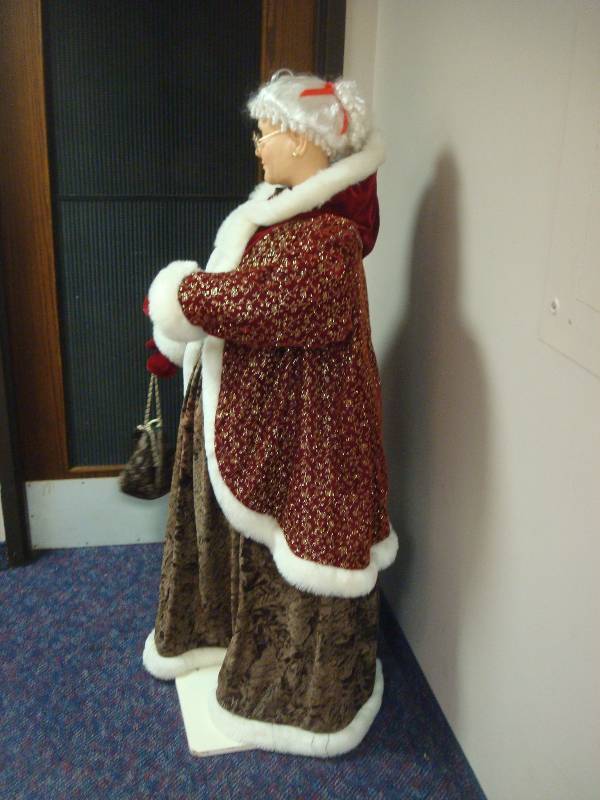 stuffed santa claus life size