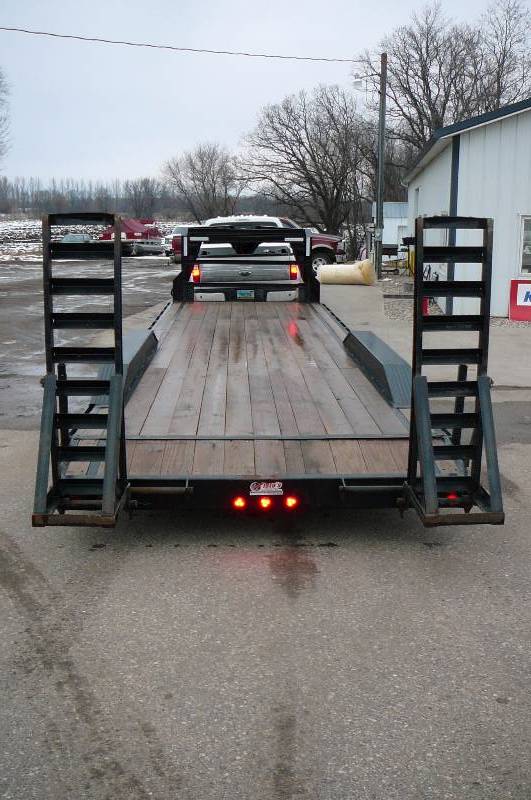 2013 Gooseneck Trailer Load Max 102" x 30' John Deere Skid Steer