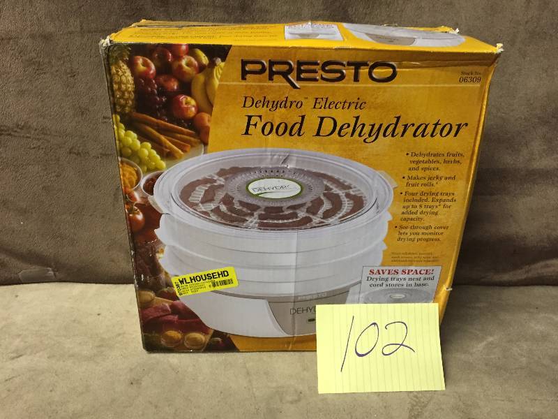Presto Food Dehydrator | KX Real Deals Auction General Merchandise