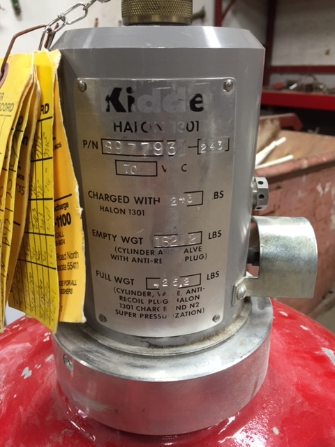 Halon Fire Suppression System | LCS Auctions - Industrial Equipment | K-BID