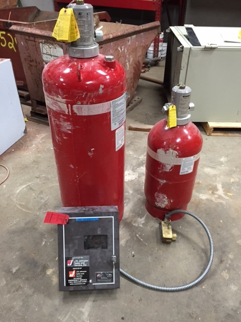 Halon Fire Suppression System | LCS Auctions - Industrial Equipment | K-BID