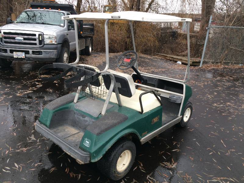1995 Club Car Gas Golf Cart Golf Cart Auction 2 KBID