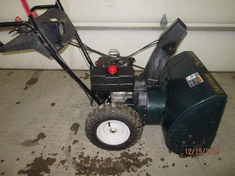 Craftsman 9HP Snowblower | LE December Snowblowers #3 | K-BID