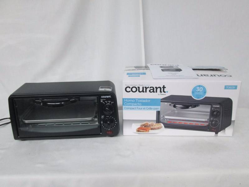 Courant Compact Toaster Oven White