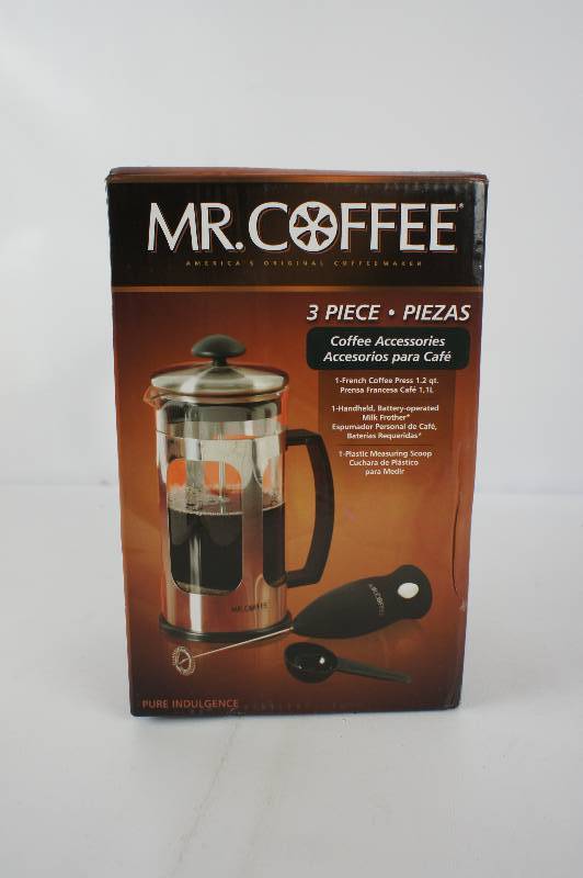 Mr Coffee 3 Piece French Press Coffee maker Overstock General Merchandise #475 K-BID