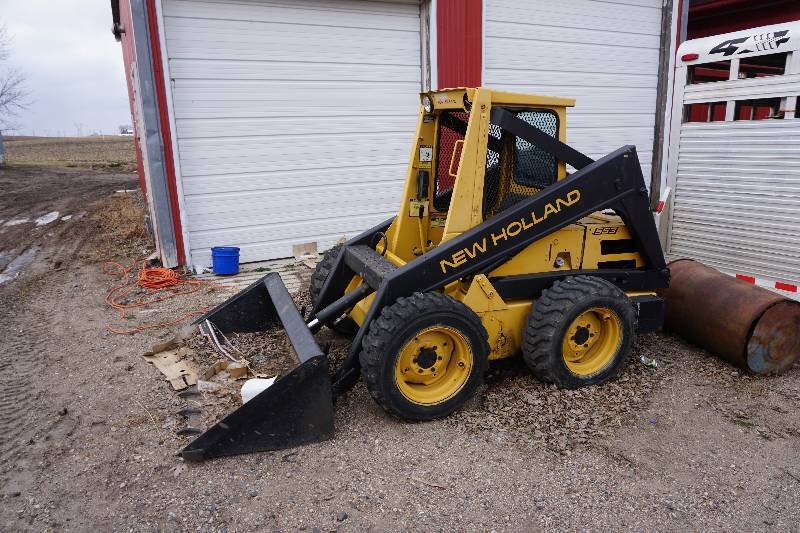 Early 1990's Model New Holland L553 Bobcat Skid Loader Skid Steer