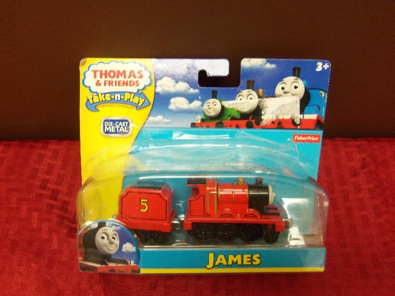 thomas and friends take n play james