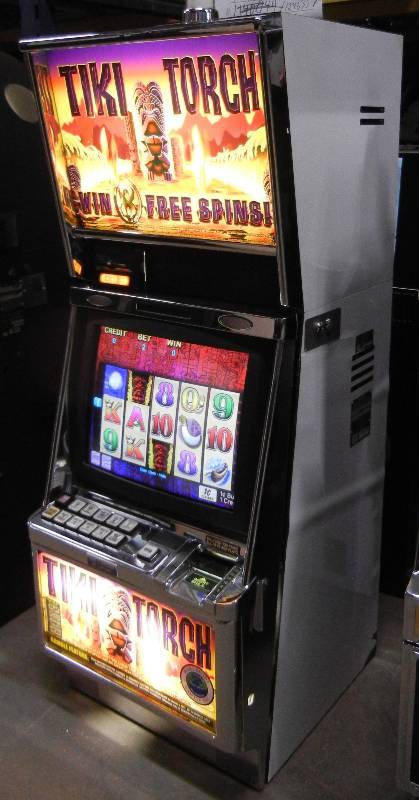 tiki torch slot machine for sale