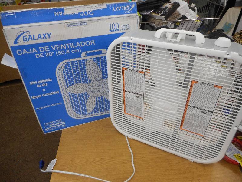 GALAXY 20 INCH BOX FAN | General Merchandise u0026 Everything #66 | K-BID
