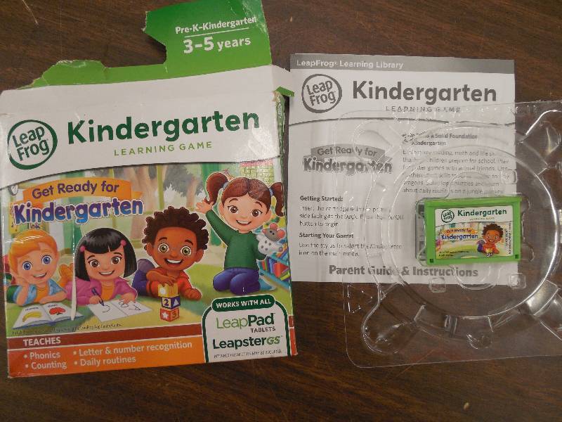 Leapfrog Learning Game Get Ready For Kindergarten For Leappad Tablets And Leapstergs Little Of This A Little Of That 67 K Bid