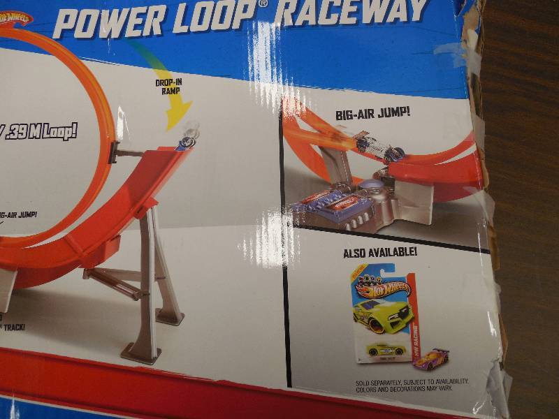 hot wheels power loop raceway