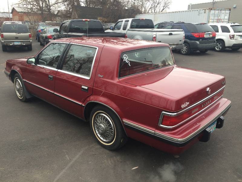 1988 Dodge Dynasty...Only 79,000 Miles | Car, Truck, SUV Auction #41 ...