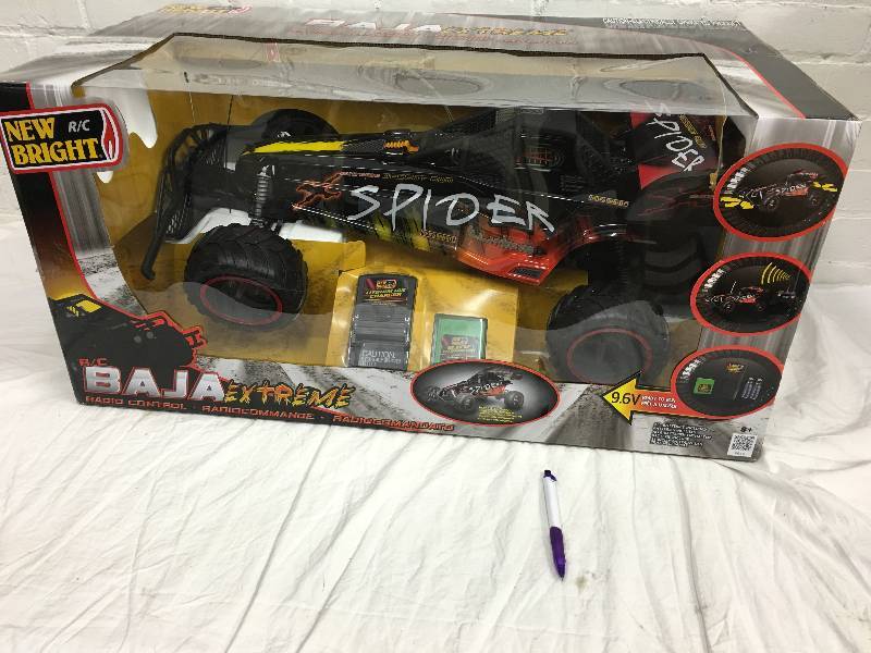 new bright spider buggy