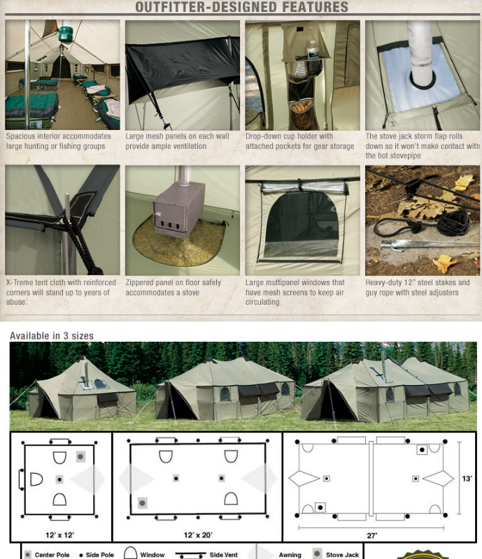 Cabelas alaknak outlet 12x20