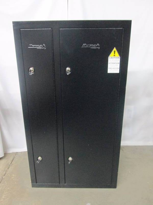 Homak 8 Gun Double Door Steel Gun Cabinet January Store Returns