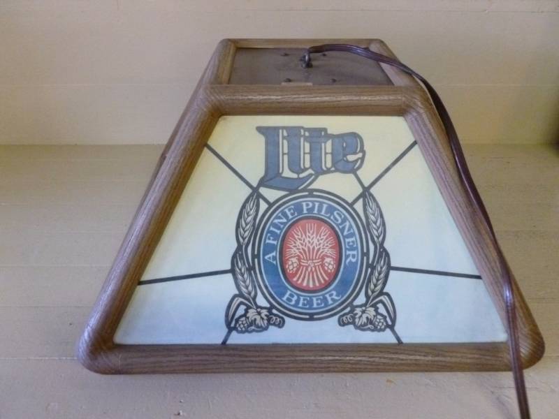 miller lite pool table felt