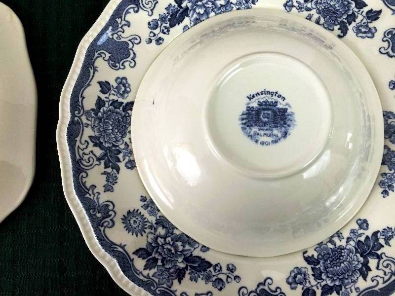 Blue and White Platter England 108 Blue and White Platter England 108