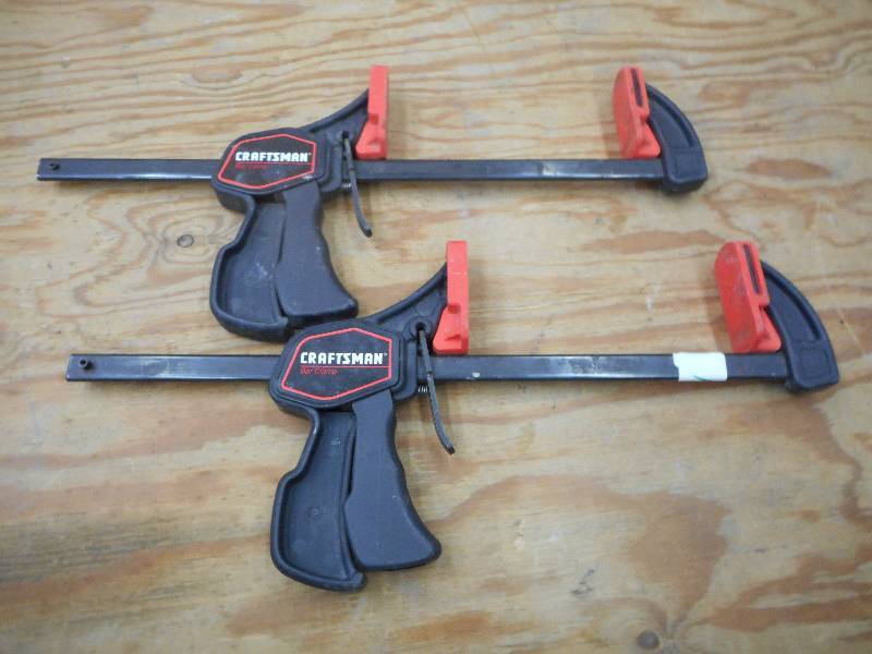 (2) Craftsman 18" Quick Grip Clamps... LE January Tools & More KBID